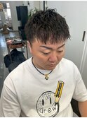 ハイライトカラーミルクティーベージュレイヤーカット