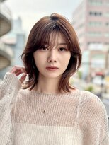 ロンドグロワール 大宮(Lond Gloire)&nbsp;くびれヘア/アプリコットオレンジ/ハイライトカラー/レイヤー