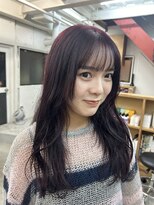 スタンド(stand)&nbsp;カシスカラー/レイヤーカット