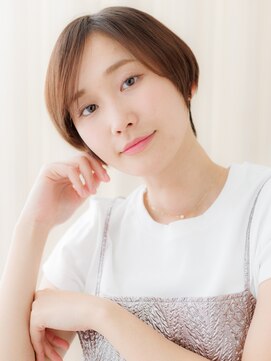 カバーヘア イヴ 戸頭店(COVER HAIR EVE) ハンサムショート/ココアブラウン/ウォームブラウン/アッシュe