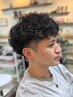 【個性派人気】メンズカット＋プードルパーマ［桜木町/men's］