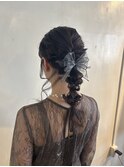 春カラー◎ヘアセット/リボンアレンジ/通年使える上品ヘア