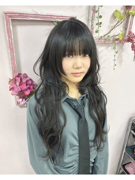 ガルボ ヘアー(garbo hair) 高知プルエクステロングウルフハイレイヤーカット