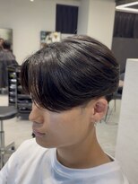 リード 渋谷店(REEED) MEN'S HAIR/刈り上げセンターパート