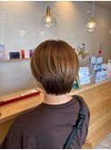 ツーブロマッシュショート