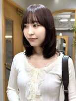 クル(k u r u)&nbsp;ピンクラベンダー　ミディアムレイヤー