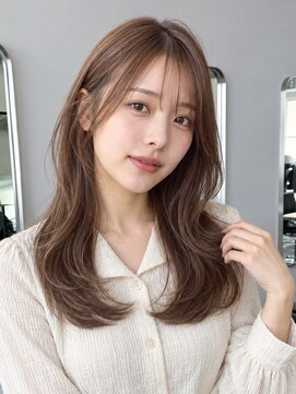 フレイムスヒュー 高崎店(FRAMES HUE) 韓国くびれハッシュカット×前髪ありカーテンバング【高崎】