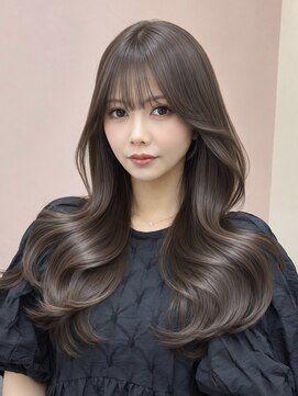 シーテ(Ciete) 韓国ヘア名古屋ハイレイヤー顔まわりカット前髪ボブタッセル小顔