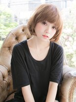 リリアン 表参道(relian) ベージュカラーが似合うボブスタイル