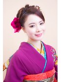 2018年 成人式《ヘアセット+着付け》￥18,000から