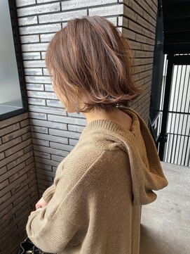 ロティー(loty) 【loty川原一高】透け感が可愛いルーズボブ