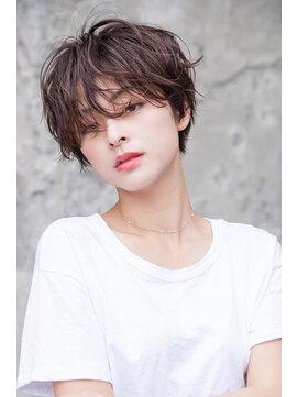レニーバイエース(LANY by ACE) 【LANY 横浜】 ボーイフレンドショート×モカブラウン
