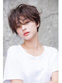 【LANY 横浜】 ボーイフレンドショート×モカブラウン