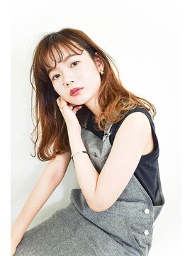 ガーランドウメダ(Garland umeda) リラックスウェーブ＿セミロング＿000520