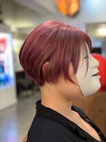 コマ(coma)&nbsp;【coma中野】ダブルカラーチェリーピンク前下がり