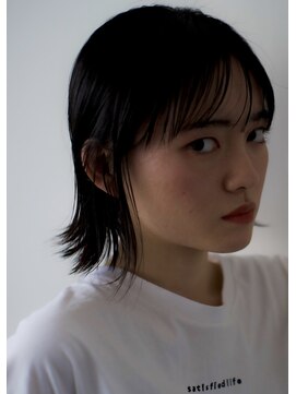 ヘアメイク エイト キリシマ(hair make No.8 kirishima) 外ハネくびれボブ・instagram @no8_doc_shinichi