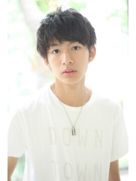 美容室 リーフ 竜南店(LeaF) 黒髪で大人かっこよくきまる☆爽やかマッシュショート