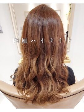 トリート 市川店(TREAT) 極細ハイライト×ロング*_市川