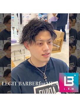 レジット メンズ ヘアサロン(LEGIT MEN's HAIR SALON) ツイスパ×メッシュブリーチ