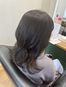 リシェールグリーン 越谷花田店(RICHAIR GREEN) レイヤーカット×グレージュカラー