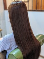 髪のエステ専門店 ヌーク(nuuk)&nbsp;髪質改善/縮毛矯正/蒲生/城東/美髪/ピンクブラウン