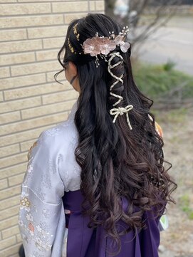 グラムール(Gramour) ハーフアップ