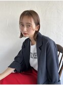 抜け感◎タイトボブ