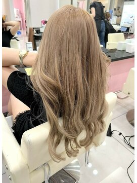 シーズン 大阪(SEASON) 【エクステ】ミルクティーアッシュ/ハイトーンカラー