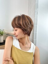 ラフィス ヘアーピュール 梅田茶屋町店(La fith hair pur) 【La fith】ナチュラルブラウン×ハイライト