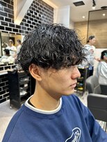 メンズ ラピス 横浜店(Men’sLapis)&nbsp;波巻きパーマ×マッシュ
