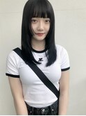 韓国ヘアー顔周りレイヤーおくれ毛前名古屋名駅