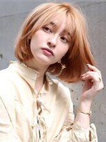 オーバーヘアー 所沢店(over hair)&nbsp;【over hair】 ハイトーン×ワンカールボブ