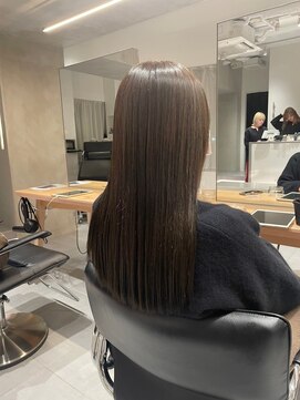 ガリカ 渋谷(Gallica) <小岩井美希>ブリーチなしダブルカラー叶うオリーブグレージュ