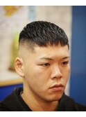 クロップフェードスタイル(長め)