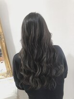 ルッソ(Lusso)&nbsp;デザインカラー/ハイライト ゆる巻ウェーブ