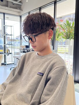 髪屋 紬 メンズ/メンズカット/ツイスト/ツイストスパイラル