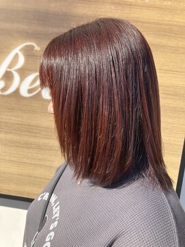 ヘアディレクション ビークス 上並榎店(HAIR DIRECTION BEECX) レッドブラウンカラー