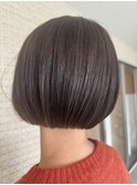 切りっぱなしキュートなミニボブ☆