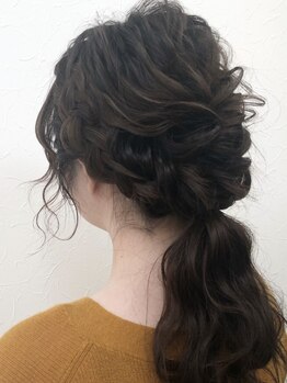 ボーノ ヘアー BUONO HAIRの写真/《クオリティの高さ＆崩れにくさにファン多数》いつものヘアに可愛さをプラス♪どんなアレンジもお任せ◇