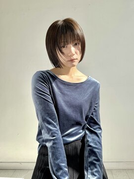 シーン バイ ラッド(SCENE by RAD) ぱつっとボブ 顔周りレイヤー