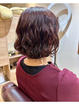ヘアデザインフルーヴ(hair design fleuve) ボブパーマ