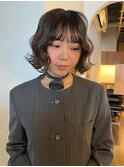 【hono】ウェーブヘア/ボブアレンジ/暗髪ボブ