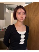 ミニボブ×うぶ毛バング