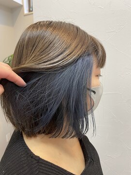 ビオルネ(VIE.ORNER) ＊インナーカラー×ブルー＊