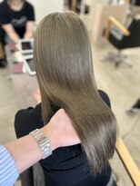 ヴィンスジオ 岐阜駅南(vince gio) オリーブグレージュ/髪質改善トリートメント