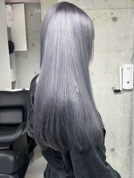 ソル バロール 表参道(SOL .valor) 表参道ハイトーンカラーワンホンレイヤーカットケアブリーチ韓国