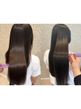 一人ひとりの髪に合わせたオーダーメイドトリートメントで髪質改善！ダメージレスで毛先まで美髪へ♪