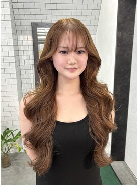 レガーレ(Legare) 【広島韓国ヘア】ブリーチなしダブルカラー×キャラメルブラウン