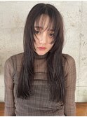レイヤースタイル外ハネボブ美髪のススメワイドバング