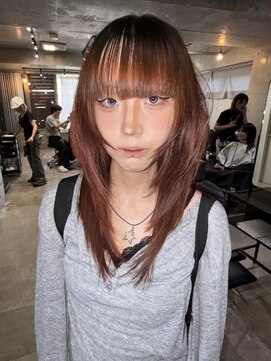 ナループロアボタン(Nalu pu loa BOTAN) ハッシュカット/韓国レイヤーカット/ハイレイヤーカット